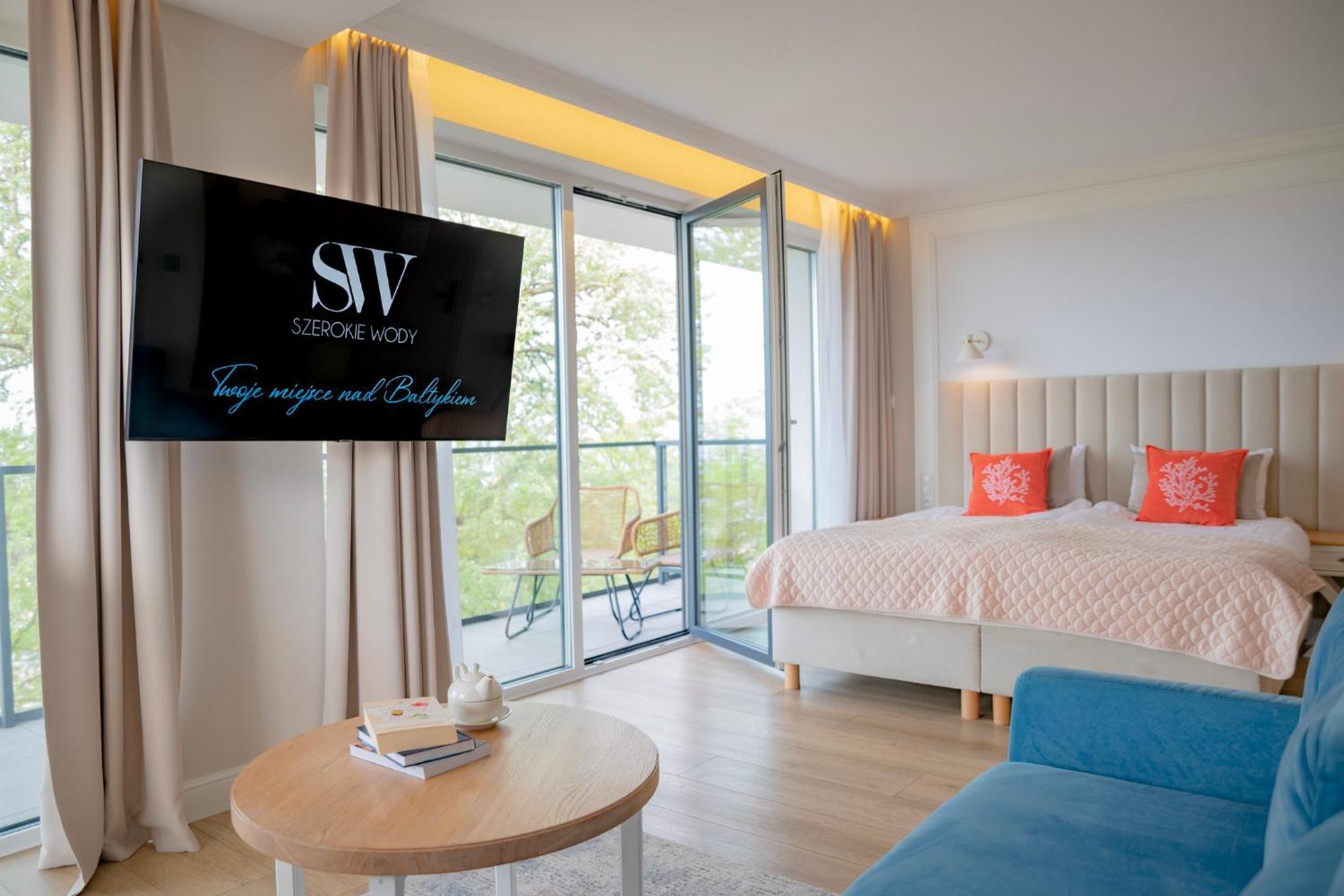 Hotel Szerokie Wody Sea & Sand Ustka Ngoại thất bức ảnh